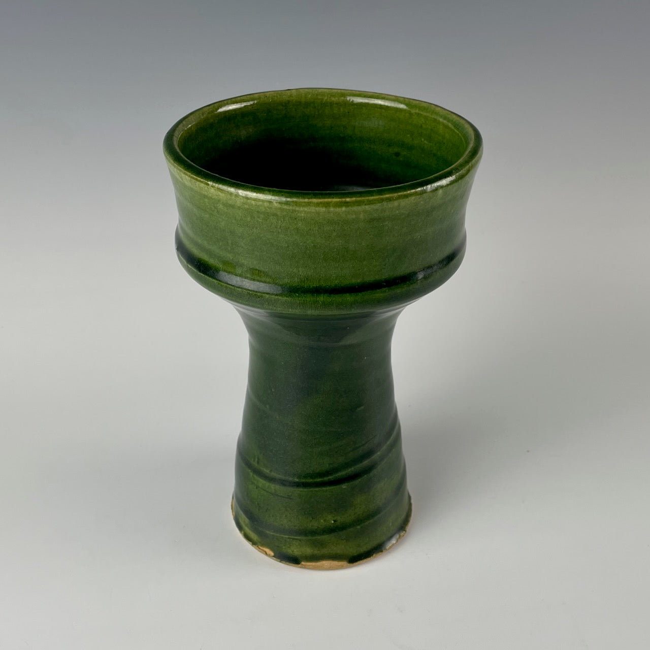 Warren MacKenzie pedestal vase