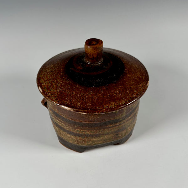 Robert Briscoe lidded jar