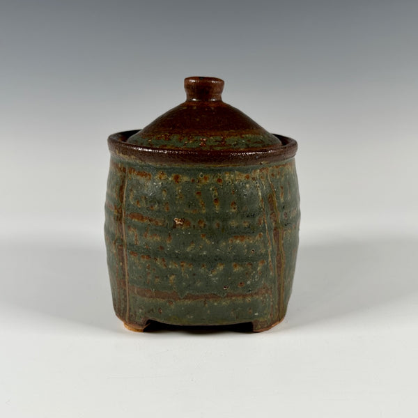 Robert Briscoe lidded jar