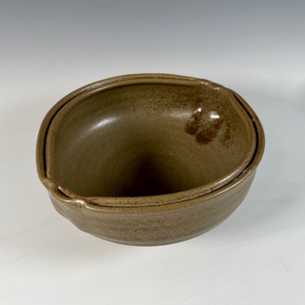 Warren MacKenzie split-rim serving bowl