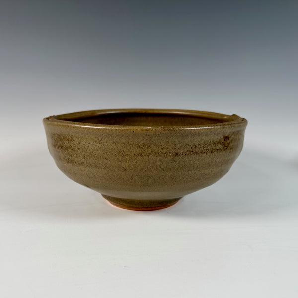 Warren MacKenzie split-rim serving bowl