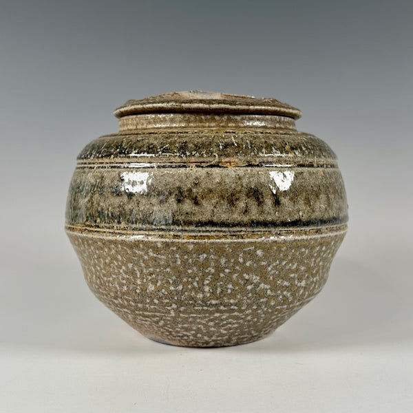 Karen Karnes lidded jar