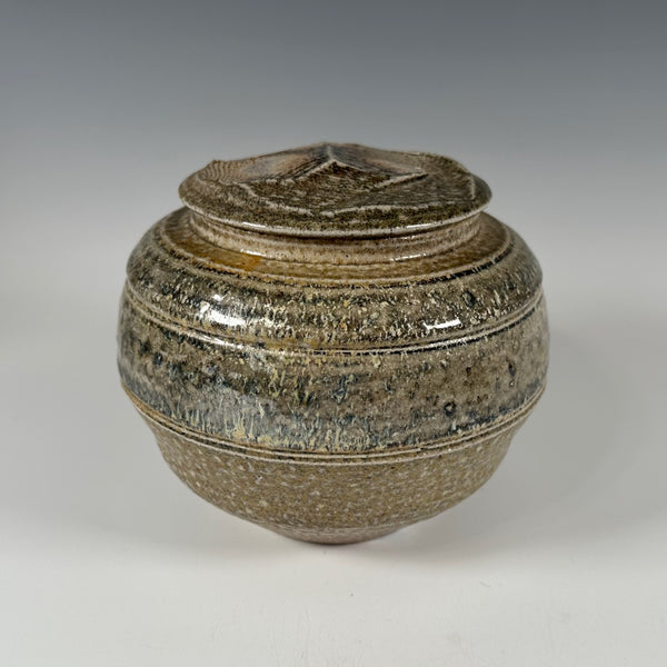 Karen Karnes lidded jar