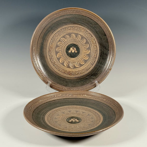 Richard Bresnahan plates, set of 2