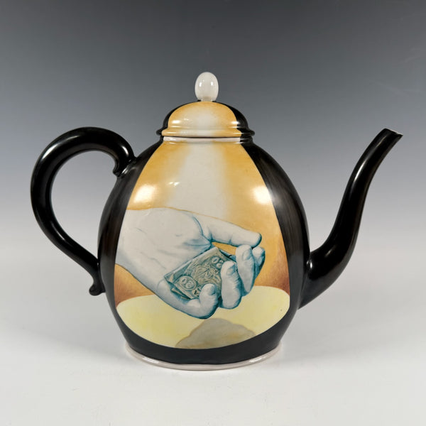 Kurt Weiser large sculptural teapot