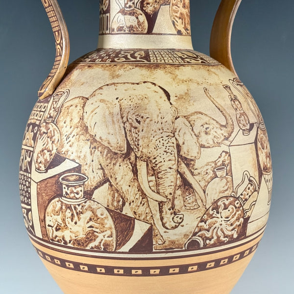 Kurt Weiser monumental vase