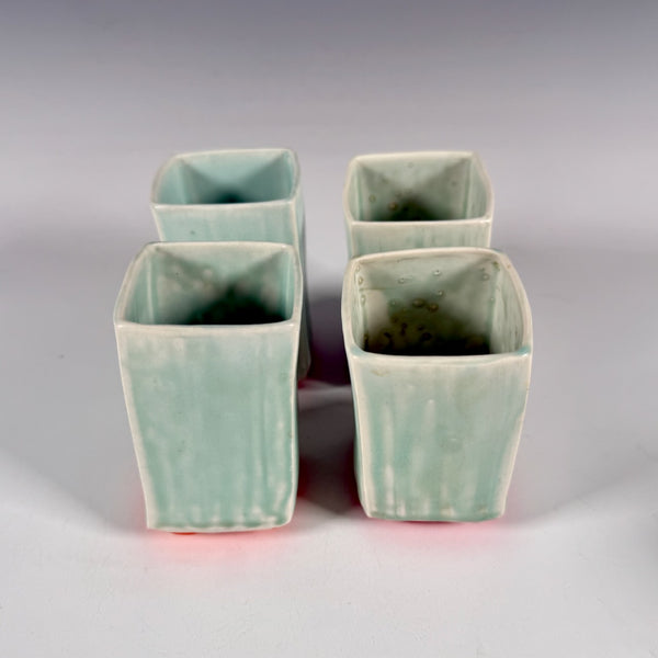 Richard Burkett tumblers, set of 4