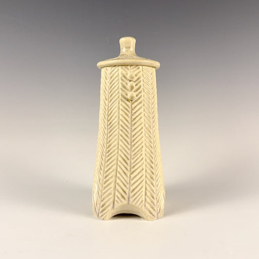 Dyann Myers lidded jar