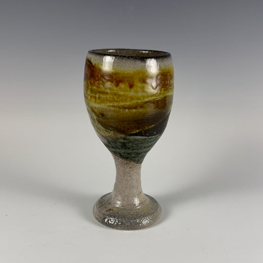 Bill Gossman wine goblet, 1 of 2