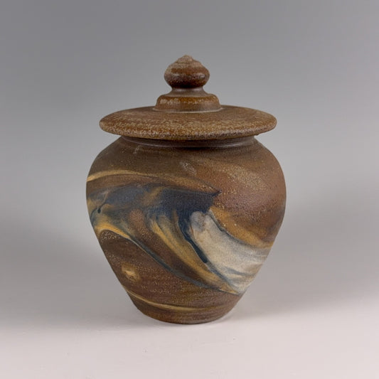 Richard Bresnahan lidded jar, 1 of 2