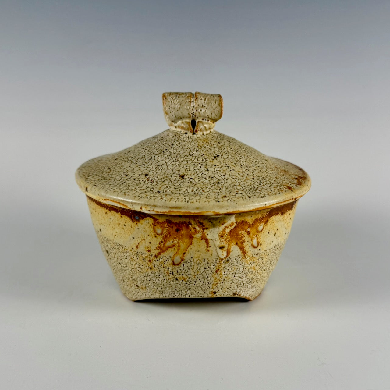 Guillermo Cuellar lidded jar