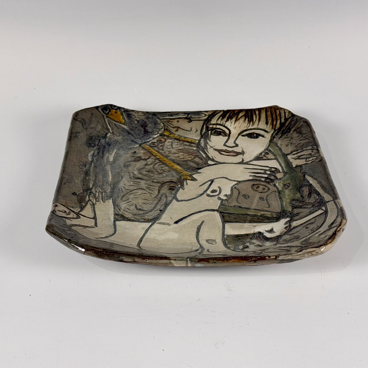 Mike Norman illustrated tray