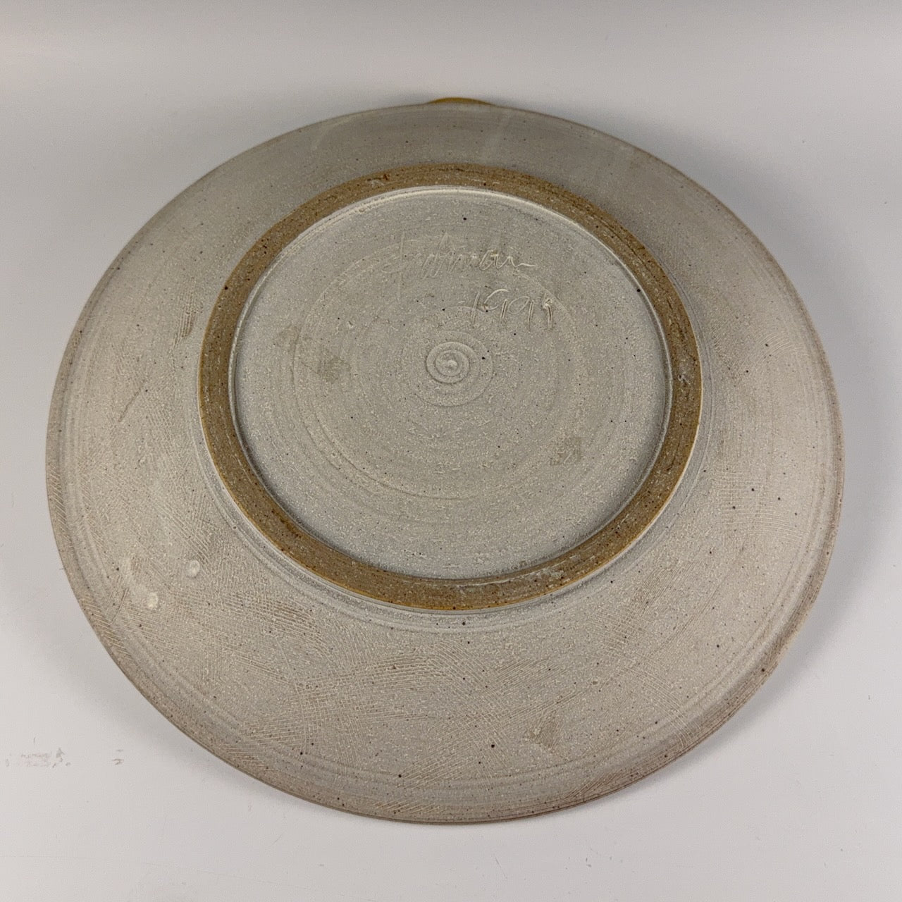 Donn Hedman large platter with fish motif