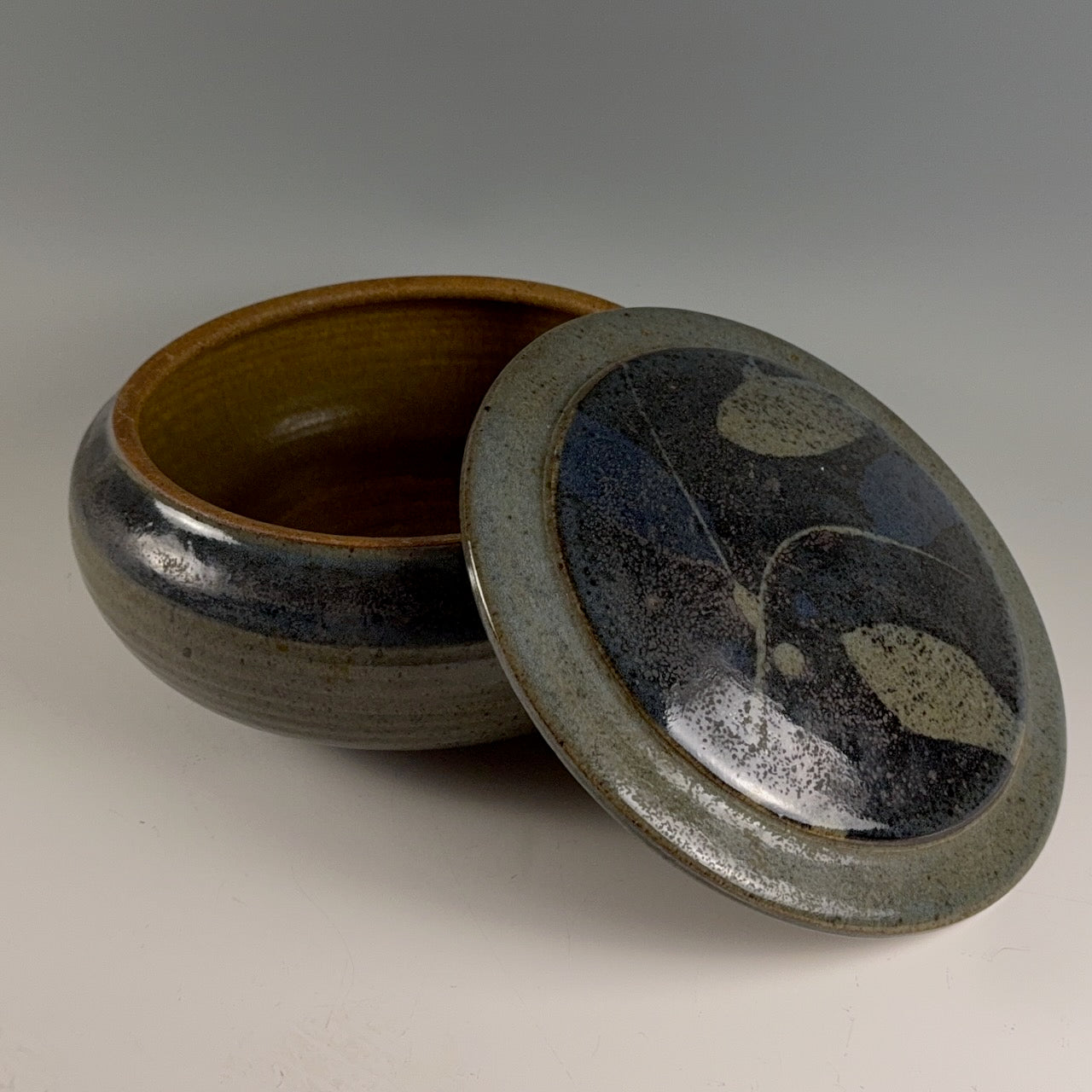 David Shaner large lidded dish