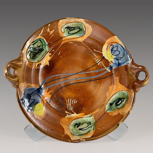 Josh DeWeese wall hanging platter