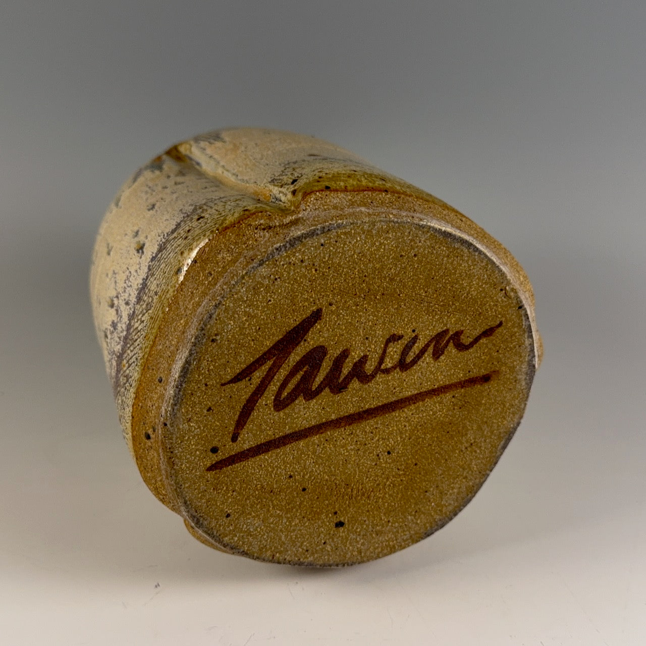 Les Lawrence lidded jar, 1 of 2