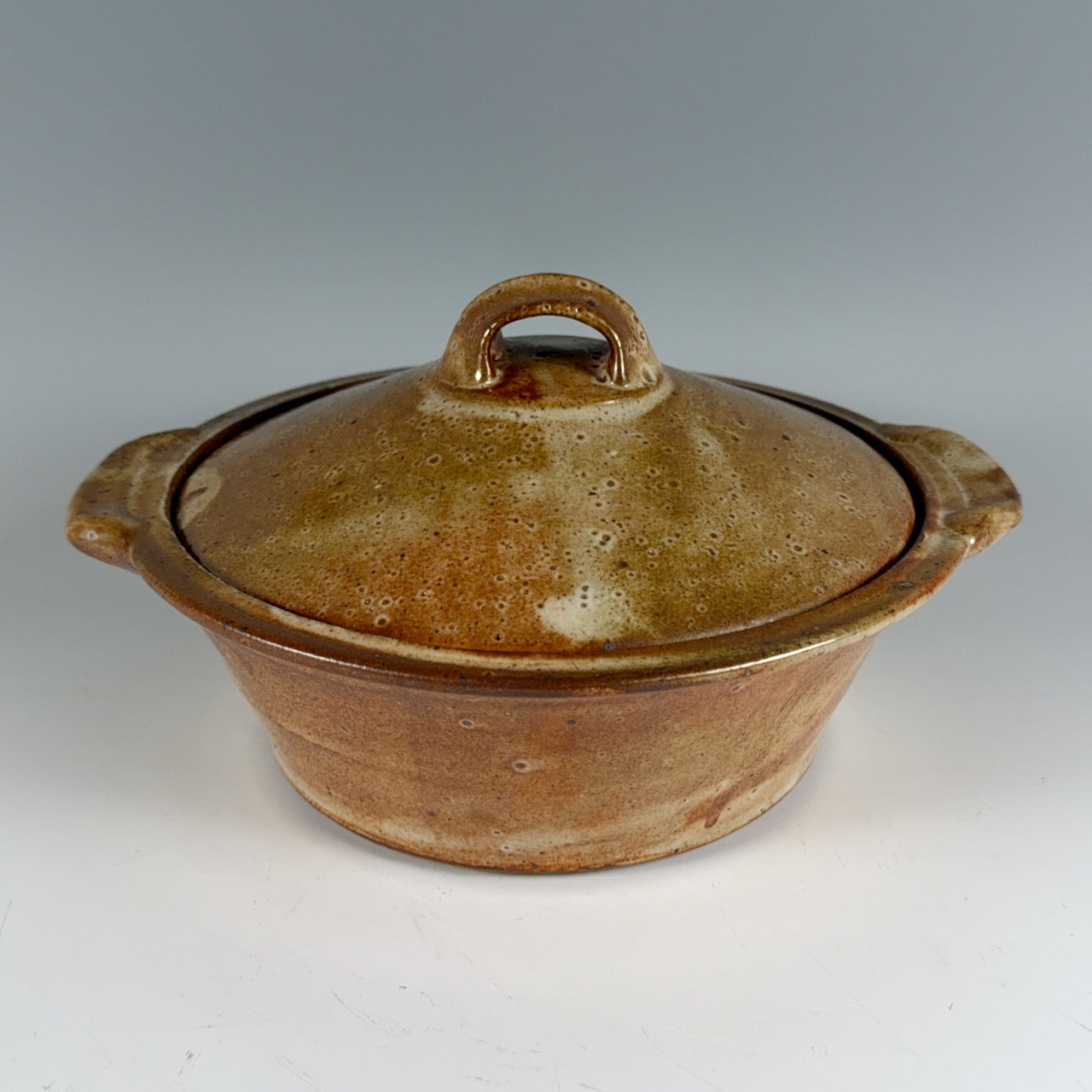 Jeff Oestreich casserole with lid, 1 of 2