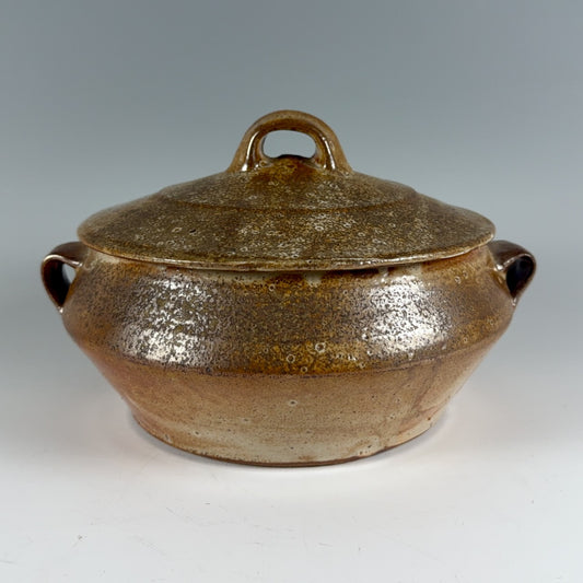 Jeff Oestreich casserole with lid, 2 of 2