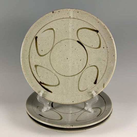 Jeff Oestreich plates, set of 3