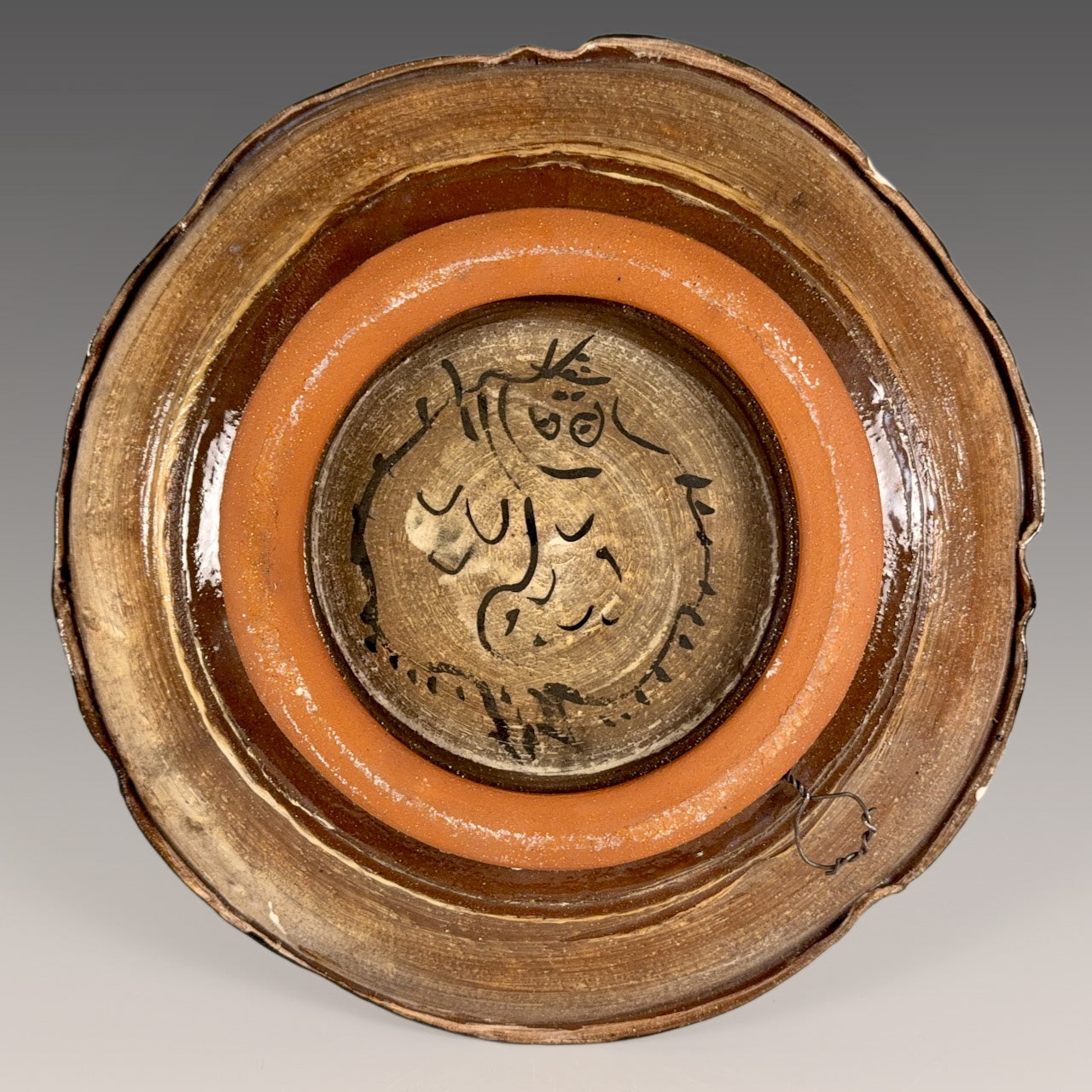 Ron Meyer wall hanging platter
