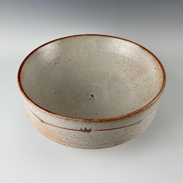 Warren MacKenzie drop rim bowl centerpiece (r)