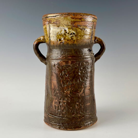 Buck Creek handled vase