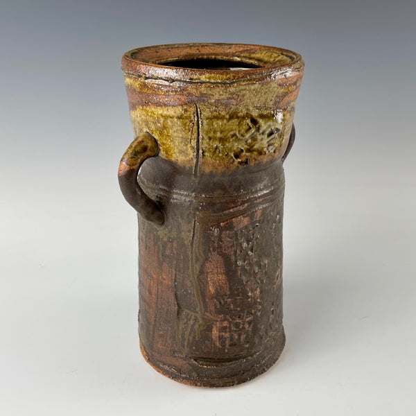 Buck Creek handled vase